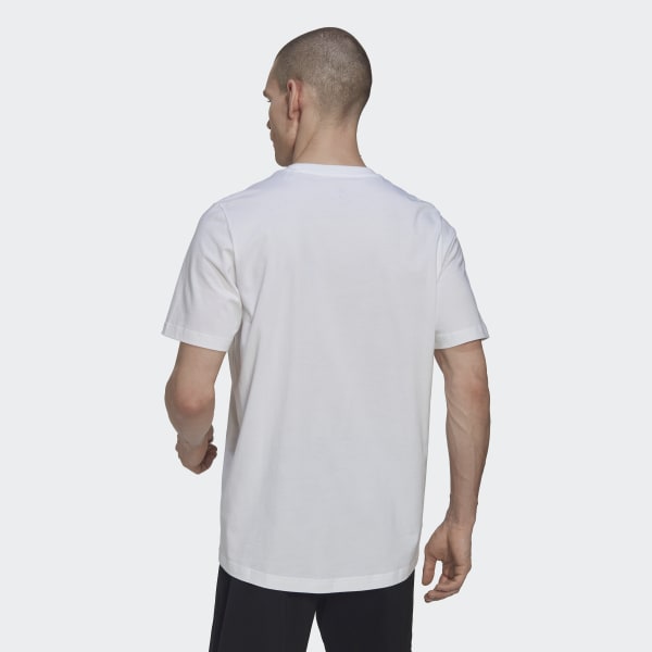 Blanc T-shirt graphique Espagne WM369