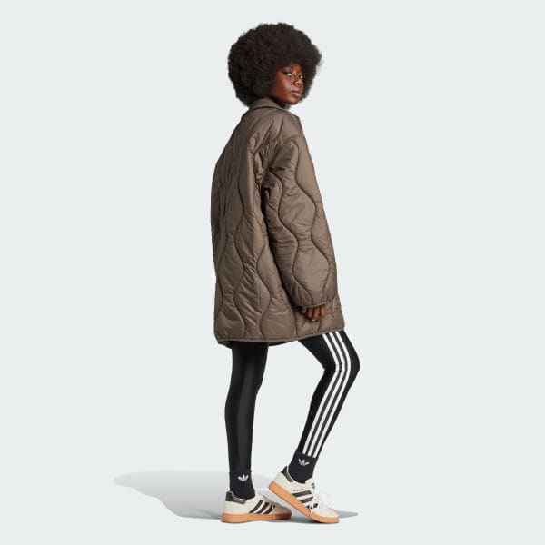 Adidas quilted jacket womens cheap