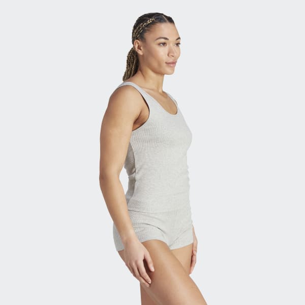 adidas Active Flex Ribbed Tank Top Underwear - Grey