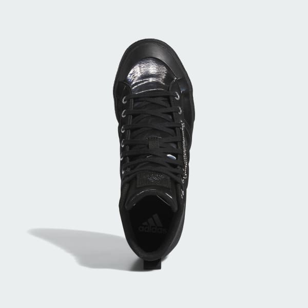 Womens black adidas high top sneakers outlet