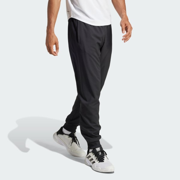 Zwart Tennis Walk-On Broek