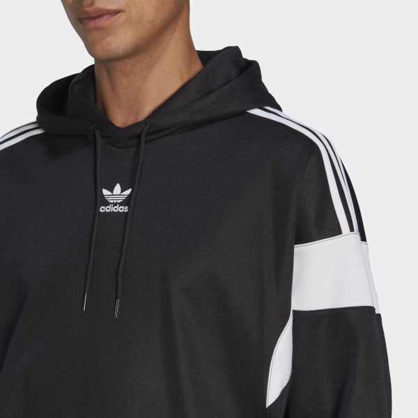 Svart Adicolor Classics Cut Line Hoodie