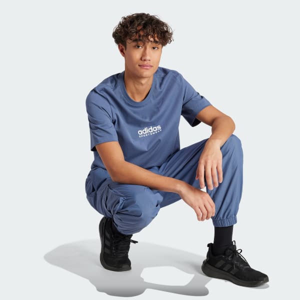 Azul Pantalón City Escape Cargo