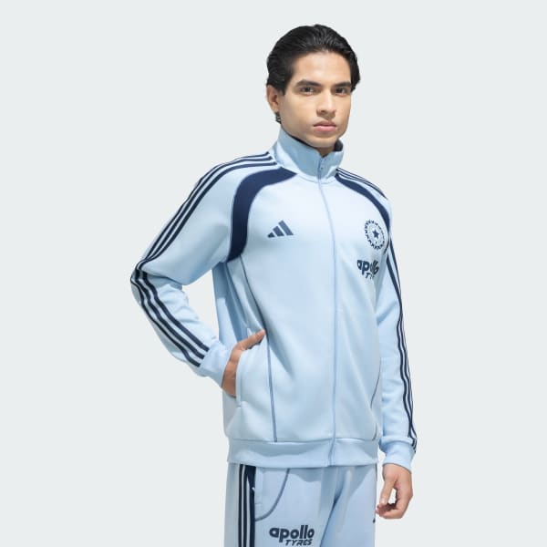 Blue INDIA CRICKET TRAVEL TRACK JACKET