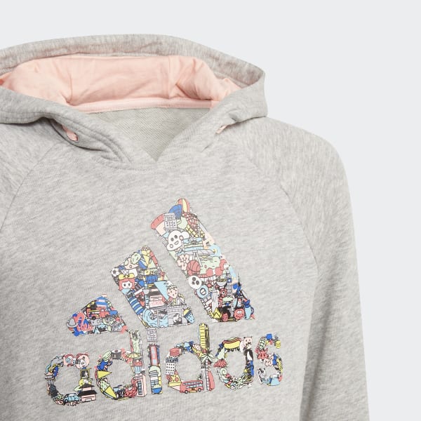 Adidas cleofus long hoodie clearance