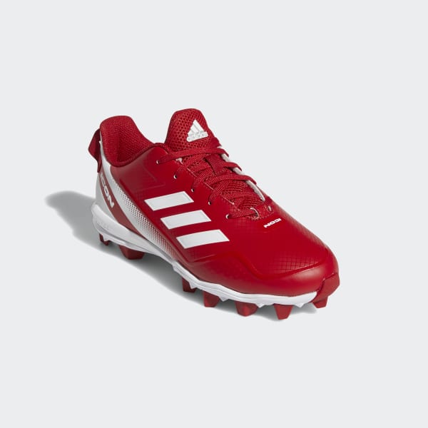 👟 Boys' adidas Icon 7 Mid Cleats - Red | Kids' Baseball | adidas US 👟