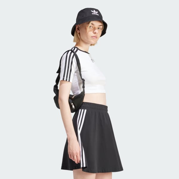 bílá Tričko 3-Stripes Baby