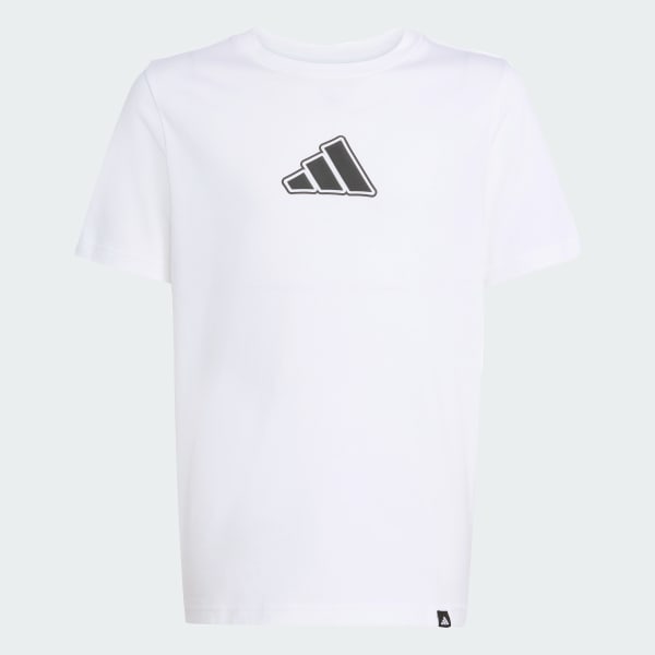 Blanco Playera Graphic Anime de mascotas para niños