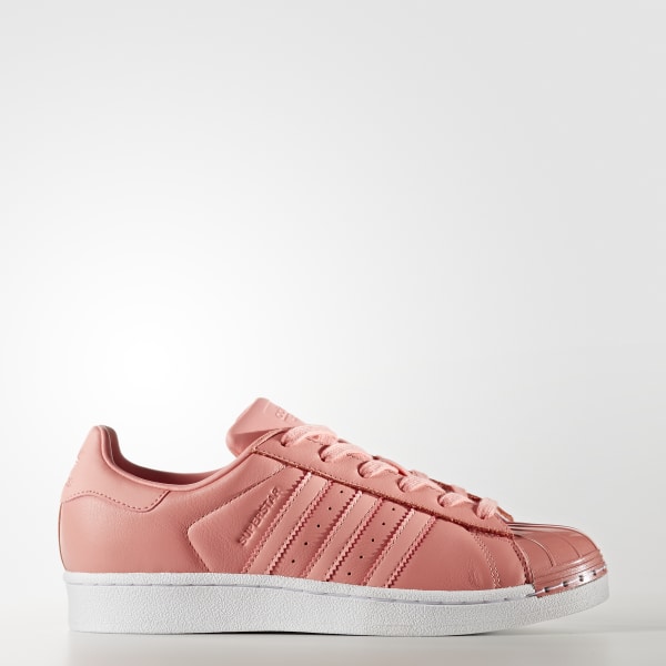 super star adidas rosa