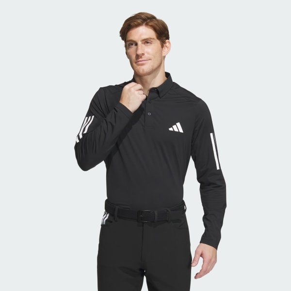Polo all black adidas online