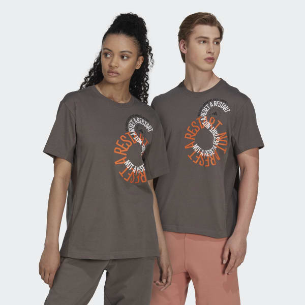 T shirt adidas sales noir et orange