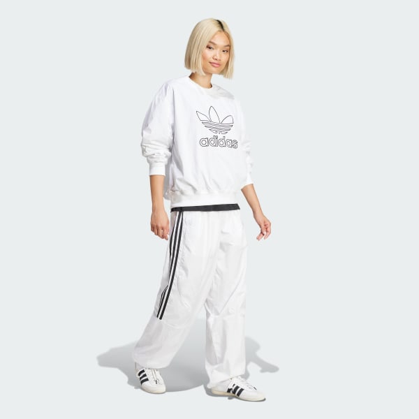 Branco Calças Oversize Teamgeist Adicolor