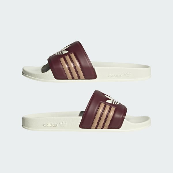adidas Adilette Slides Burgundy adidas Malaysia
