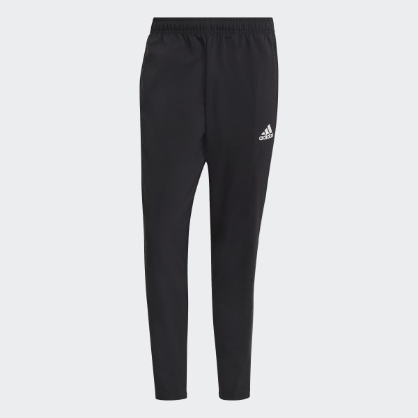 Schwarz Tiro 21 Woven Tracksuit Bottoms JII05