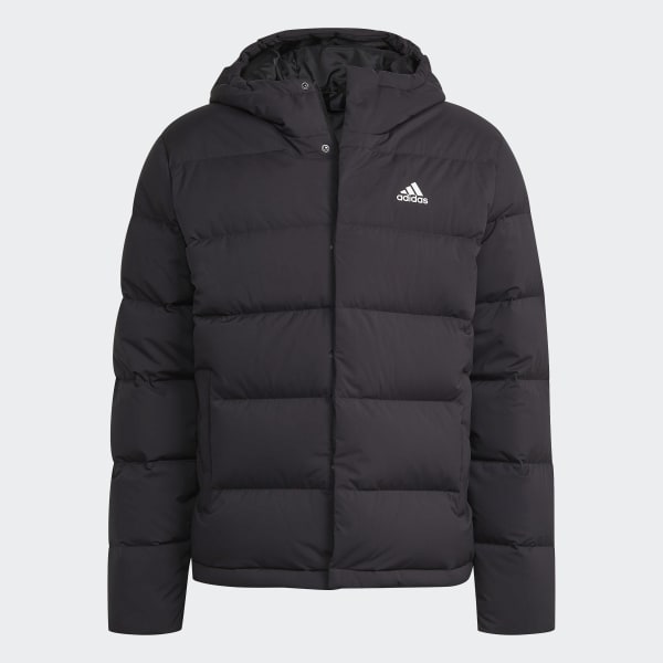 Svart Helionic Hooded Down Jacket TF674
