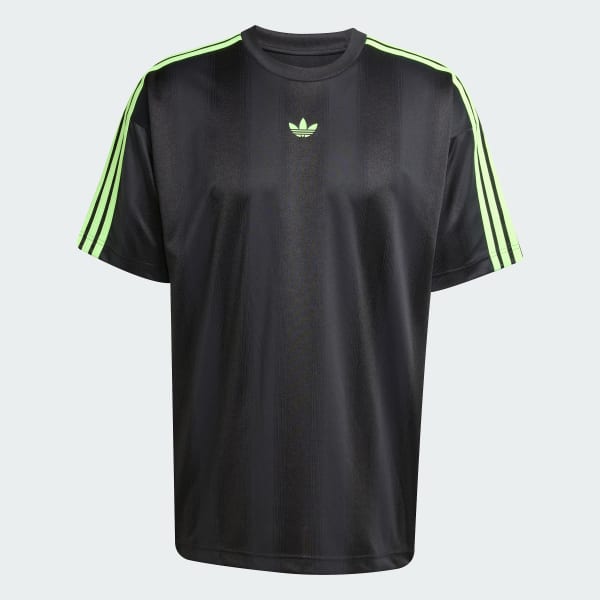 Czerń Koszulka adidas Adicolor Jacquard