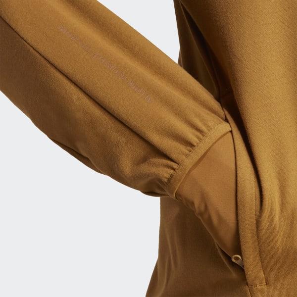 Brun Yoga Base Training AEROREADY Full-Zip Hoodie