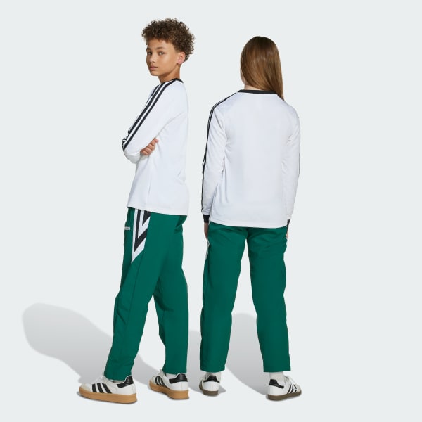 zelená Track Tracksuit Bottoms Kids