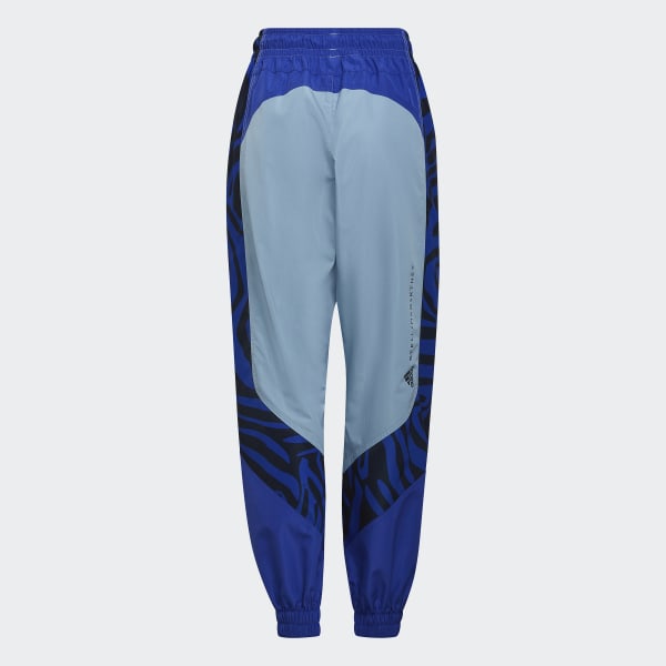 Blue adidas by Stella McCartney printed woven track Joggers UG067