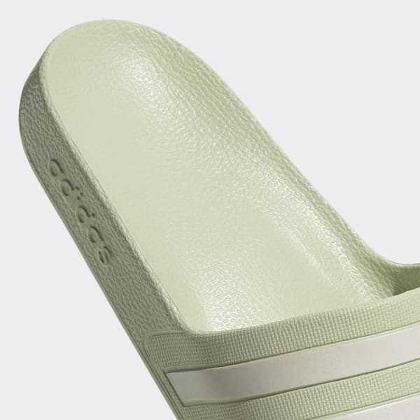 adidas Adilette Aqua Slides - Green | Free Shipping with