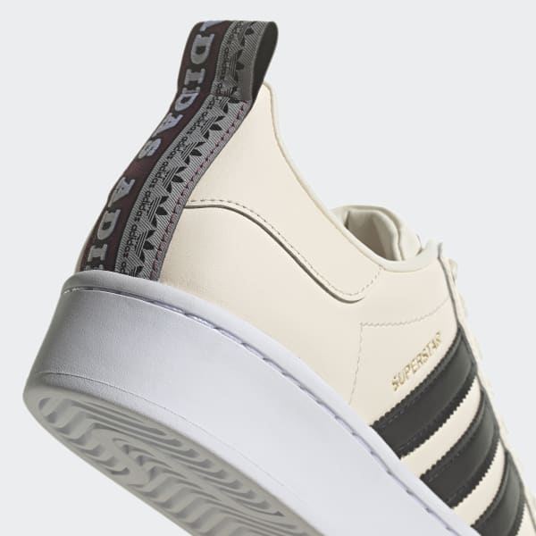Adidas superstar bold beige sale