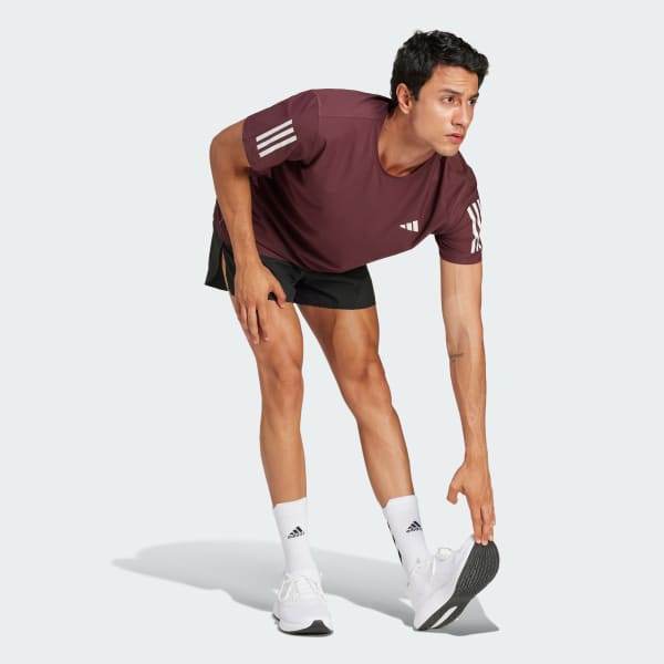 Borgonha Camiseta Own the Run