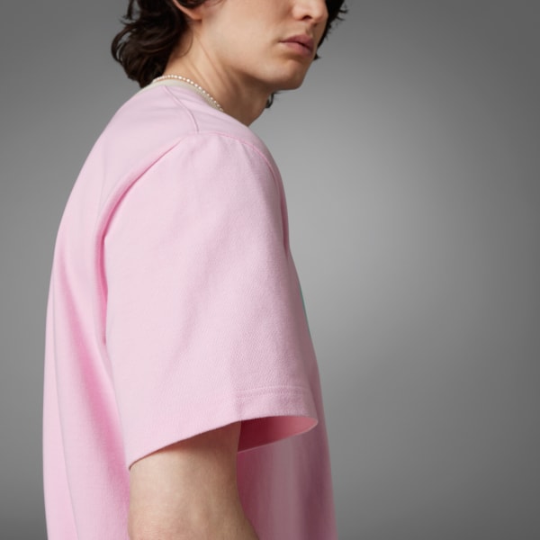 adidas Adicolor 70s Premium Trefoil Tee - Pink | Men's