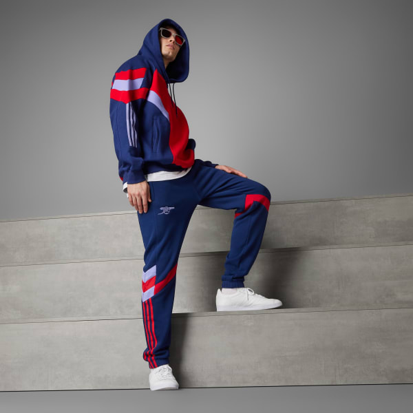 adidas Arsenal Originals Hoodie Blue Free Shipping with adiClub adidas US