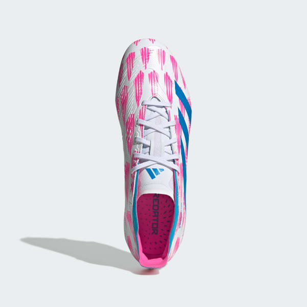 White Predator League Firm Ground Boots