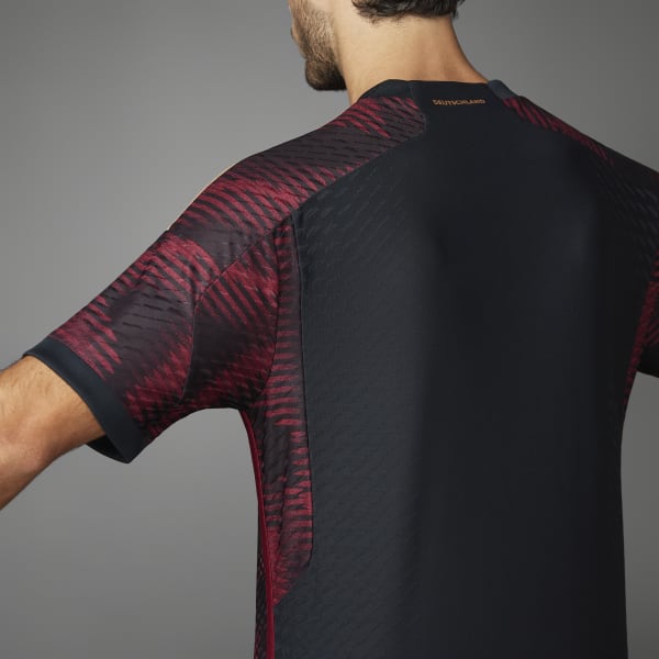 Negro Camiseta segunda equipación Alemania 22 Authentic