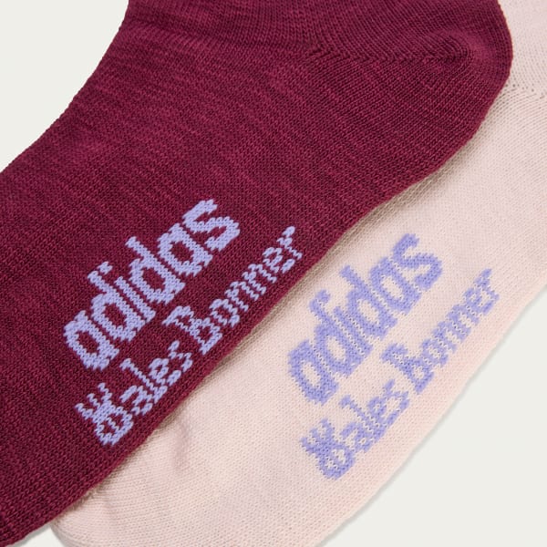 Burgundy Wales Bonner 3-Stripes Socks