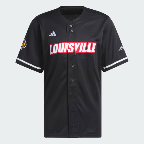 adidas Louisville Baseball Jersey Black Men s Baseball adidas US
