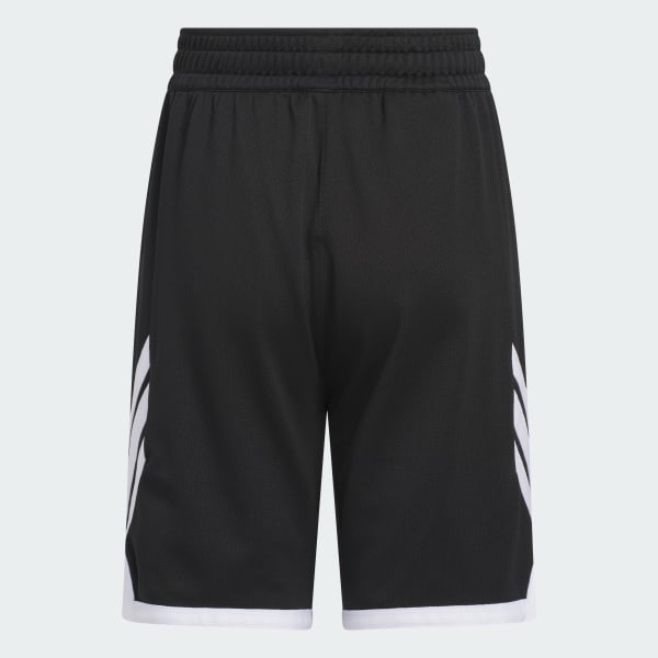 Siyah 3g Speed Çift Taraflı Çocuk Basketbol Şortu