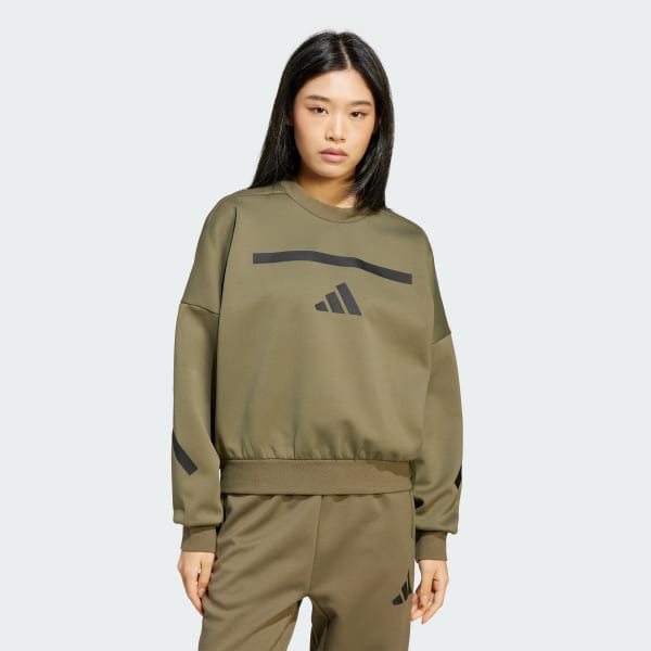 Grun adidas Z.N.E. Sweatshirt