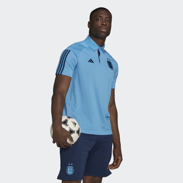 Blue Argentina Tiro 23 Polo Shirt L9522