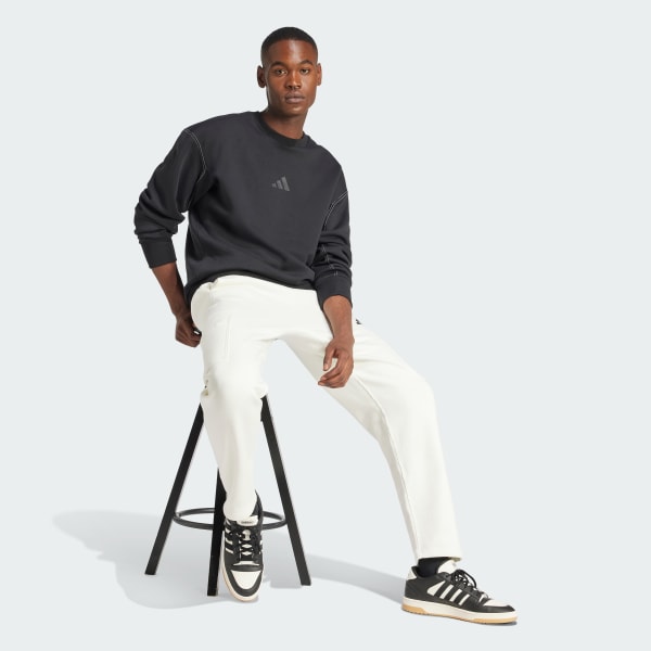 Svart ALL SZN Fleece Graphic Sweatshirt