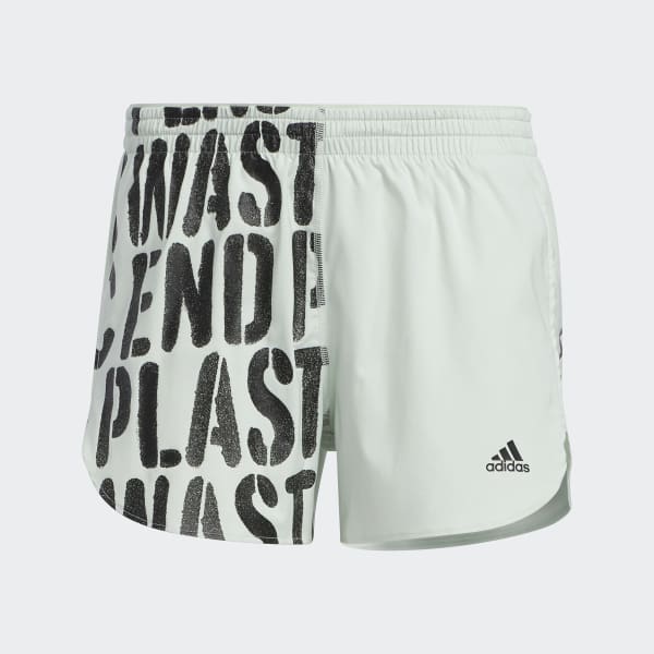 Πράσινο Run Fast Running Shorts With Inner Briefs