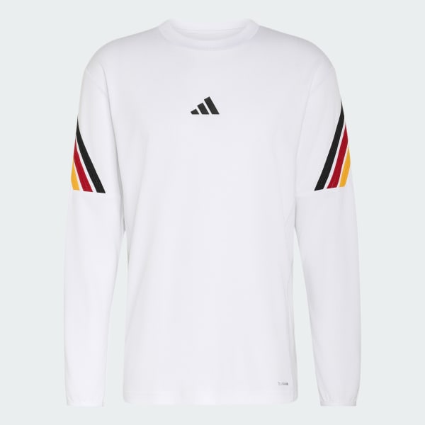 Blanco CAMISETA MANGA LARGA DE BALONCESTO DBB