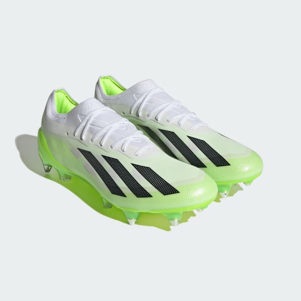 Zapatos de Futbol X Crazyfast.1 Terreno Suave - Blanco adidas