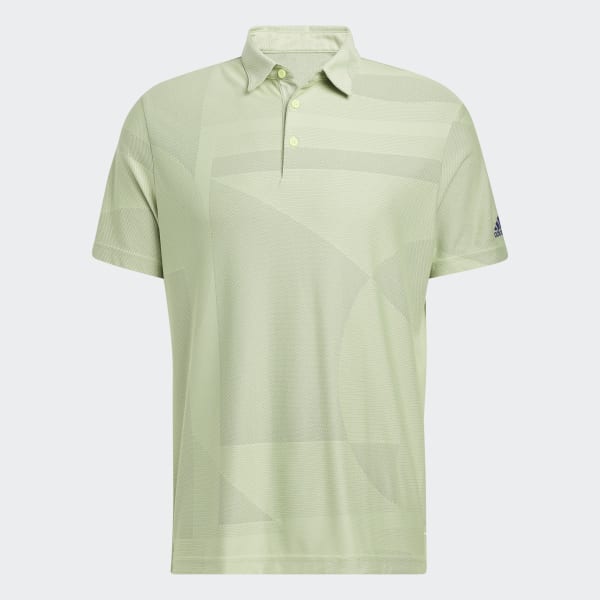 Green Jacquard Polo Shirt QD186
