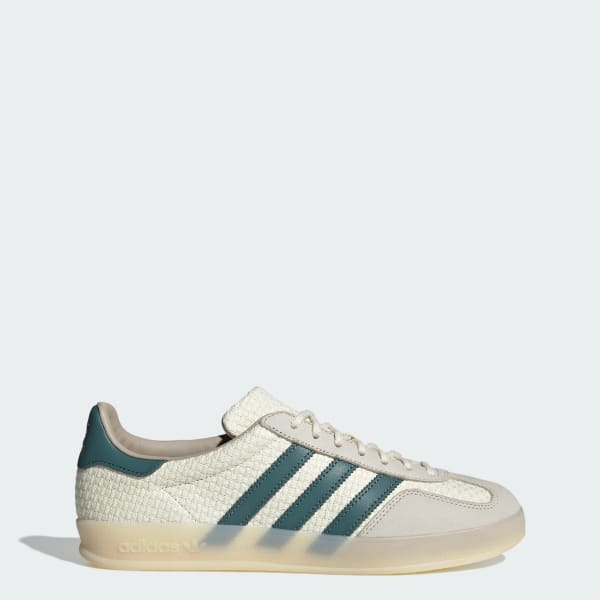 国内配送 adidas GAZELLE INDOOR C.WHITE/P.TEAL/W.WHITE adidas Gazelle Indoor Shoes - White | Free Shipping with