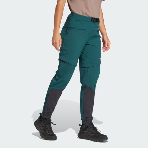 Vert Pantalon de randonnée Terrex Utilitas Zip-Off