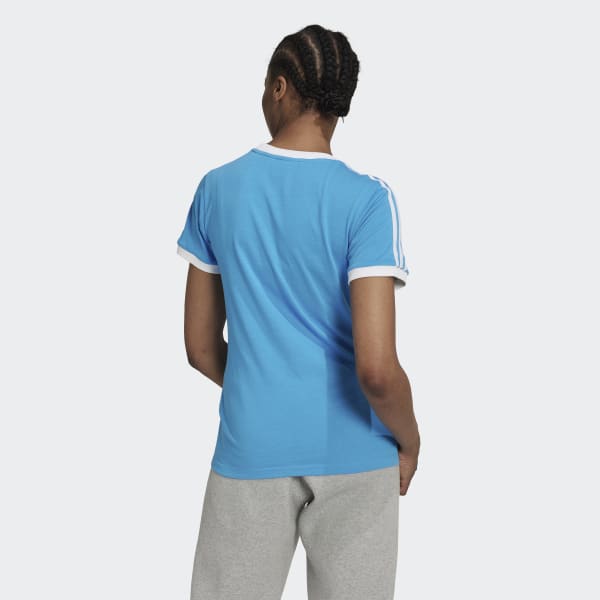 Blue Adicolor Classics 3-Stripes Tee
