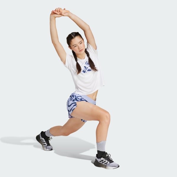 White Run It Brand Love Tee