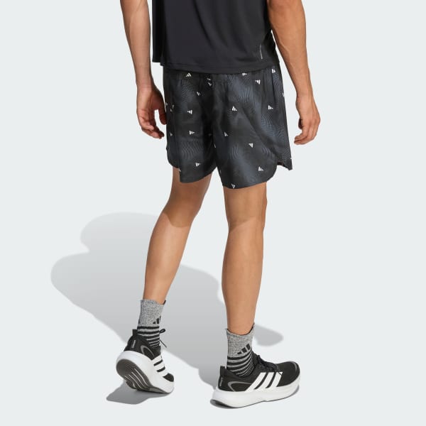 Negro Shorts de Running adi365 Essentials Brand Love