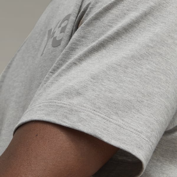 Grey Y-3 Classic Chest Logo Tee HBO64