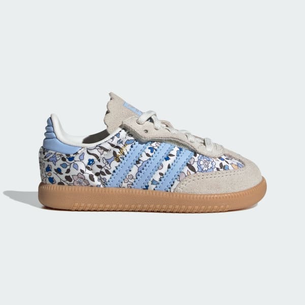 Samba OG X Liberty London Elastic Lace Shoes Kids