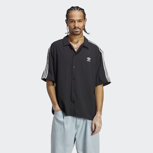 adidas Adicolor Classics Shirt - Black | Men's Lifestyle | adidas US