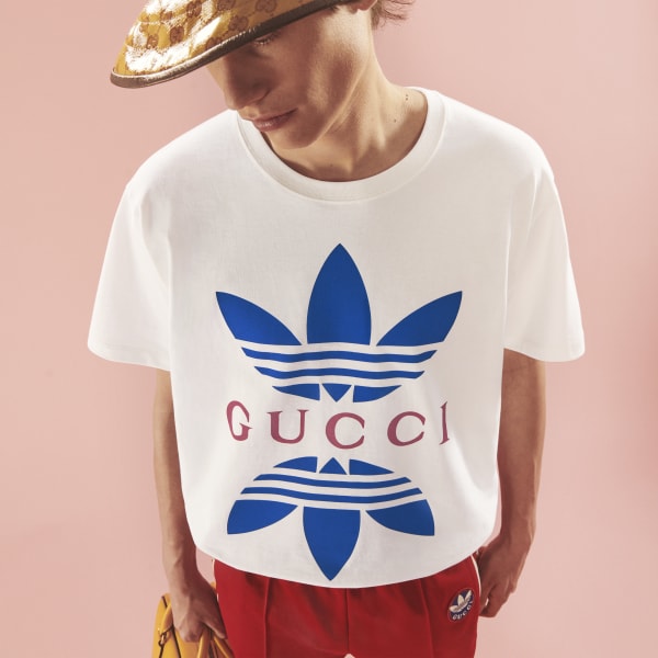 adidas Playera adidas x Gucci de Algodón - Blanco | adidas Mexico