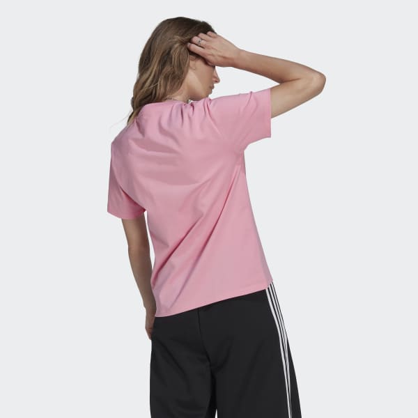 Roze Adicolor Classics Trefoil T-shirt
